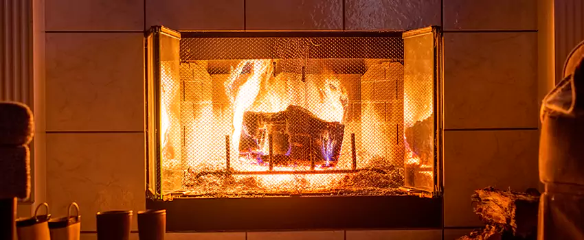Mendota Hearth Landscape Fireplace Installation in Mason, Ohio
