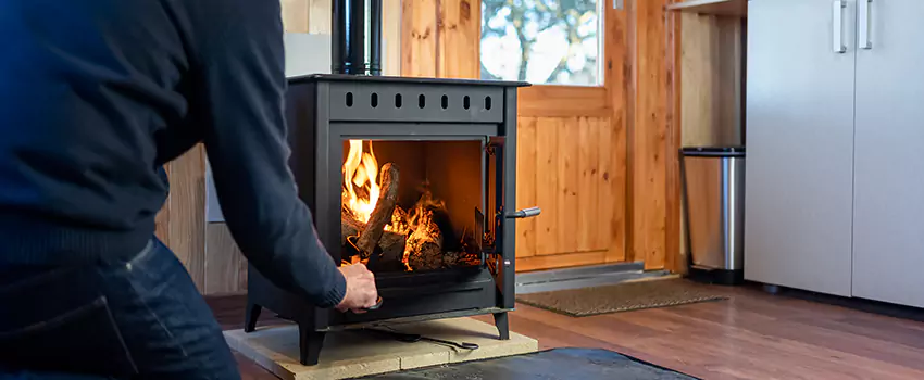 Open Hearth Wood Fireplace Installation in Mason, OH