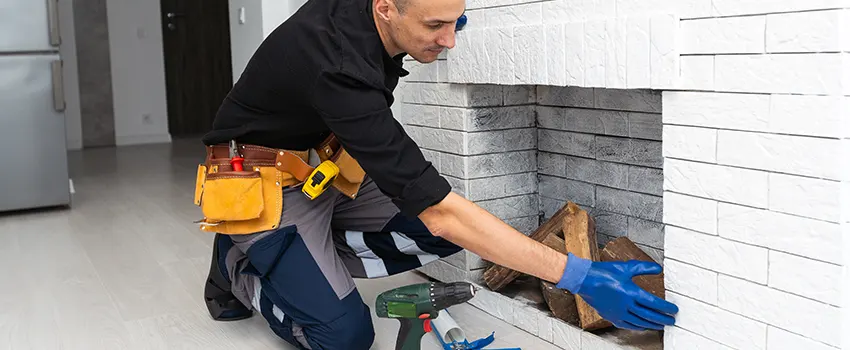 Fireplace Damaged Damper Frame Repair Services in Mason, Ohio