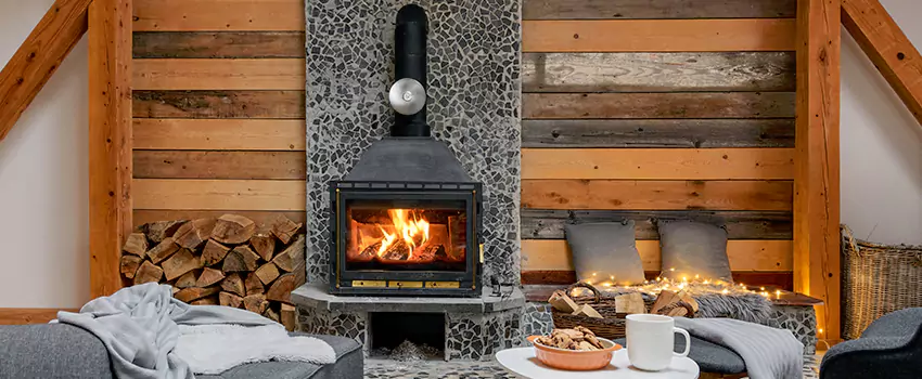 Thelin Hearth Products Direct Vent Gas Stove Fireplace Inspection in Mason, Ohio